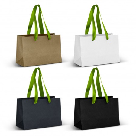 Small Ribbon Handle Paper Bag Promotional Products